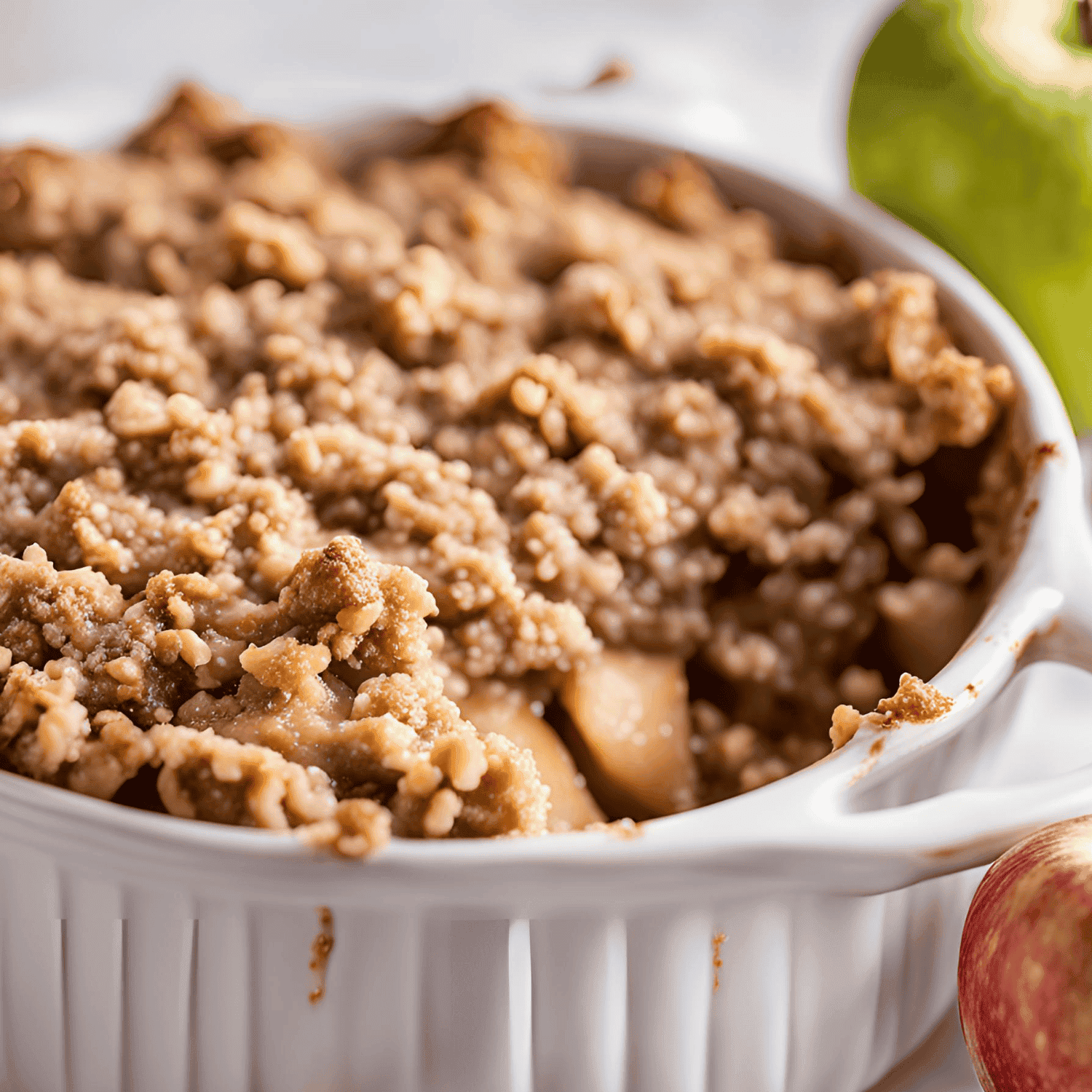 Apple Crisp with Oat Topping