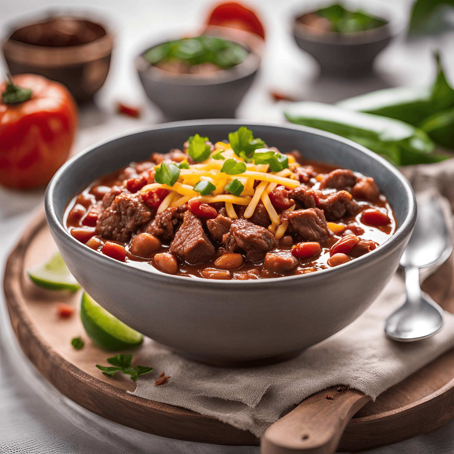 Beef Chili with Beans 1