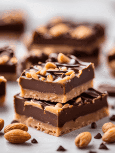 No Bake Chocolate Peanut Butter Bars 360x480 1
