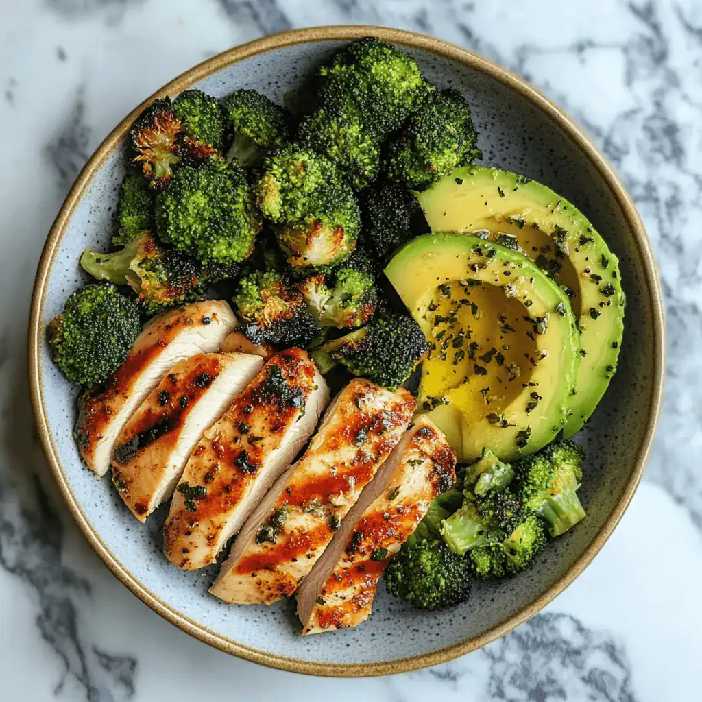 Building a high protein low carb meal plate