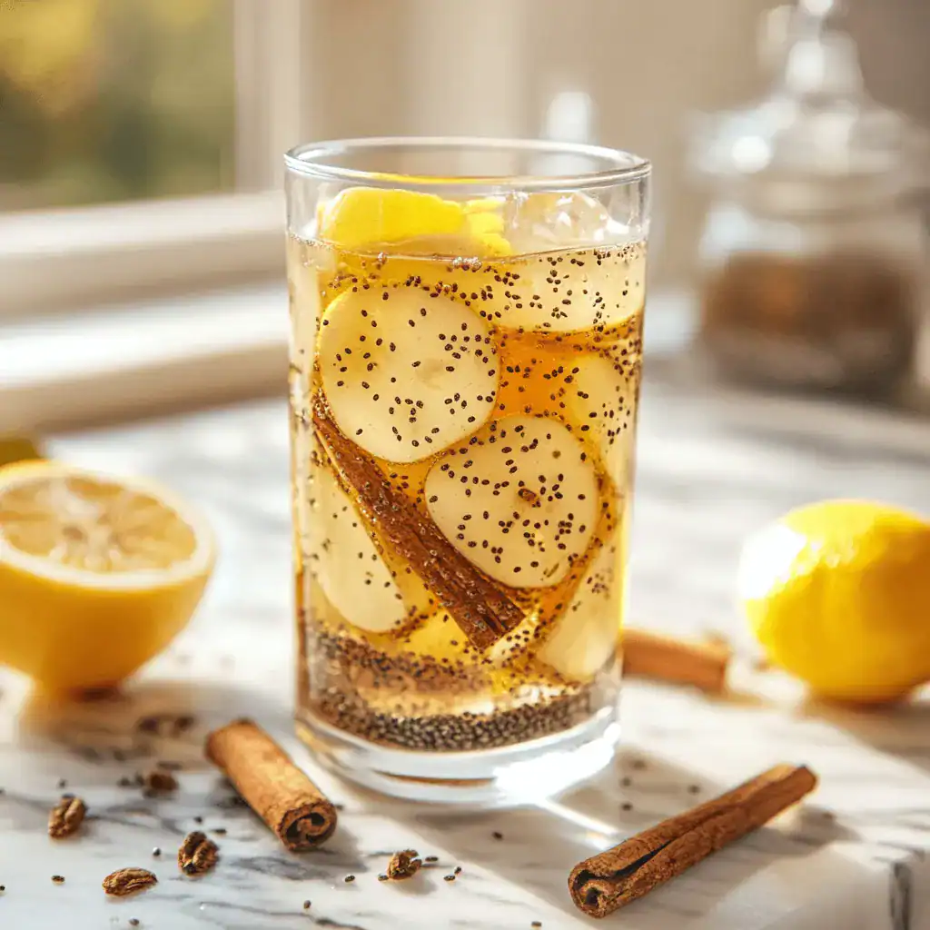 homemade mounjaro recipe for weight loss drink in a glass