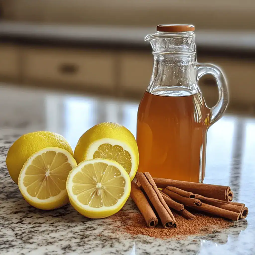 Natural ingredients for a Mounjaro drink recipe